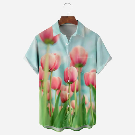 Vintage Trend Floral Shirt