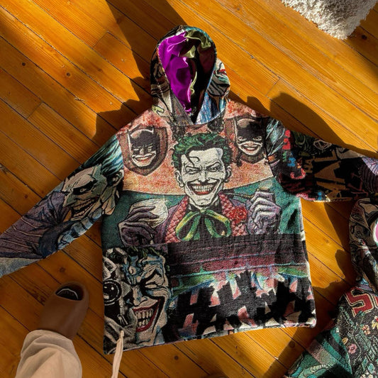 Vintage Joker Tapestry Hoodie