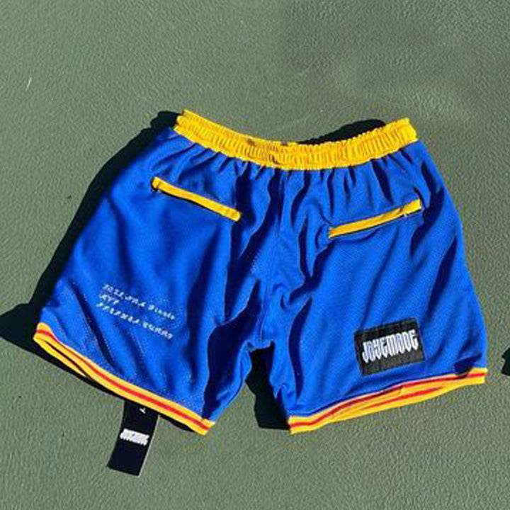NO.30 casual vacation basketball mesh shorts