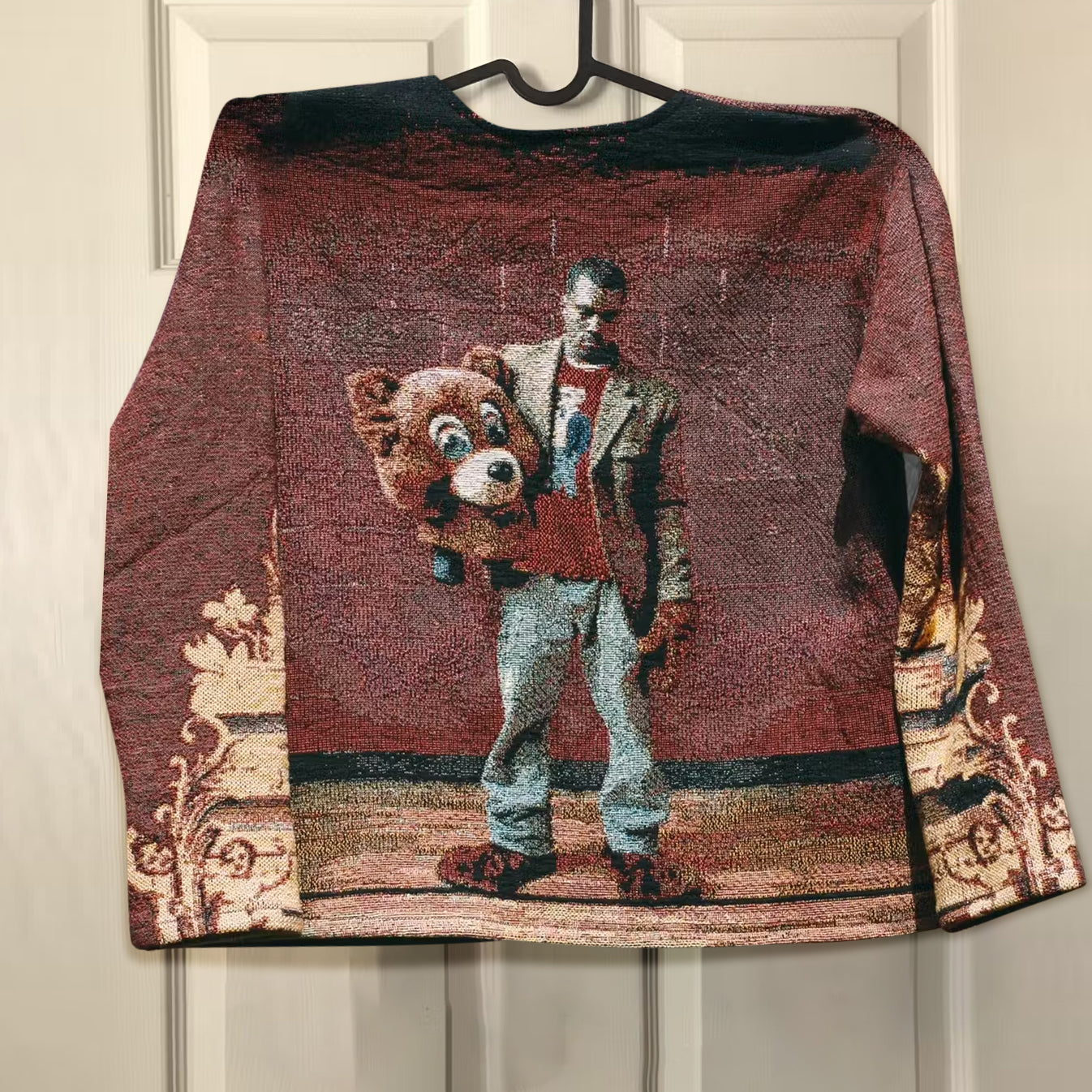 Trendy retro street hip-hop printed sweatshirt