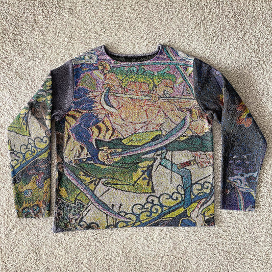 Personalized retro hip-hop trendy sweatshirt