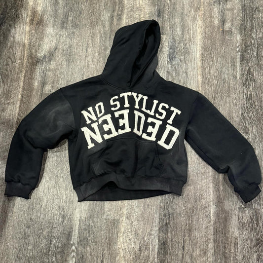 No stylist deseen patch casual street hoodie