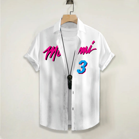 Maimi No. 3 Print Short Sleeve Shirt
