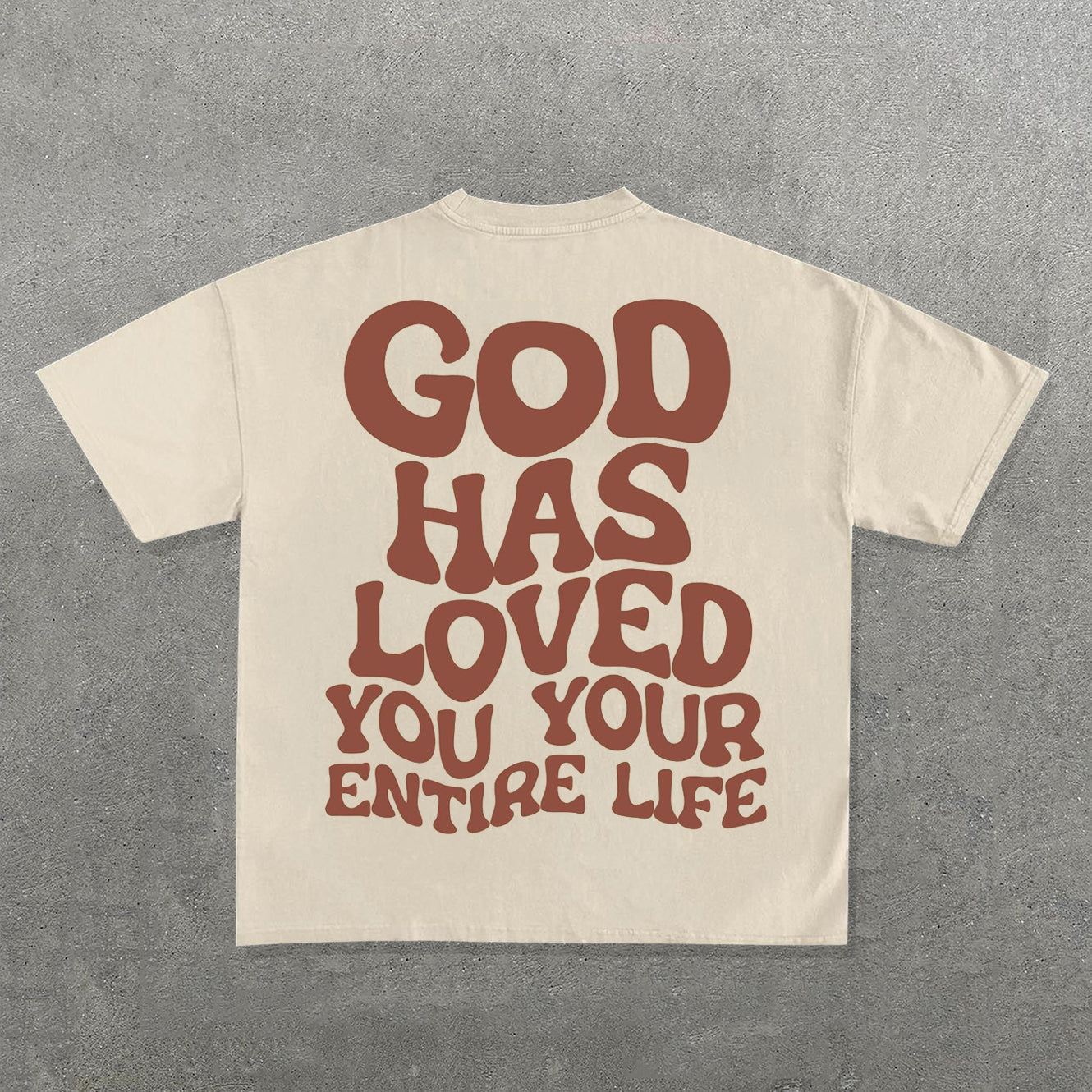 God Have Loved You Print Short Sleeve T-Shirt