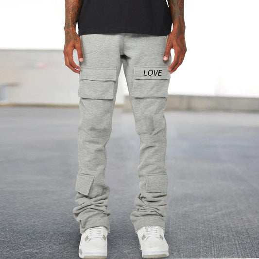 Retro trendy brand hip-hop trousers