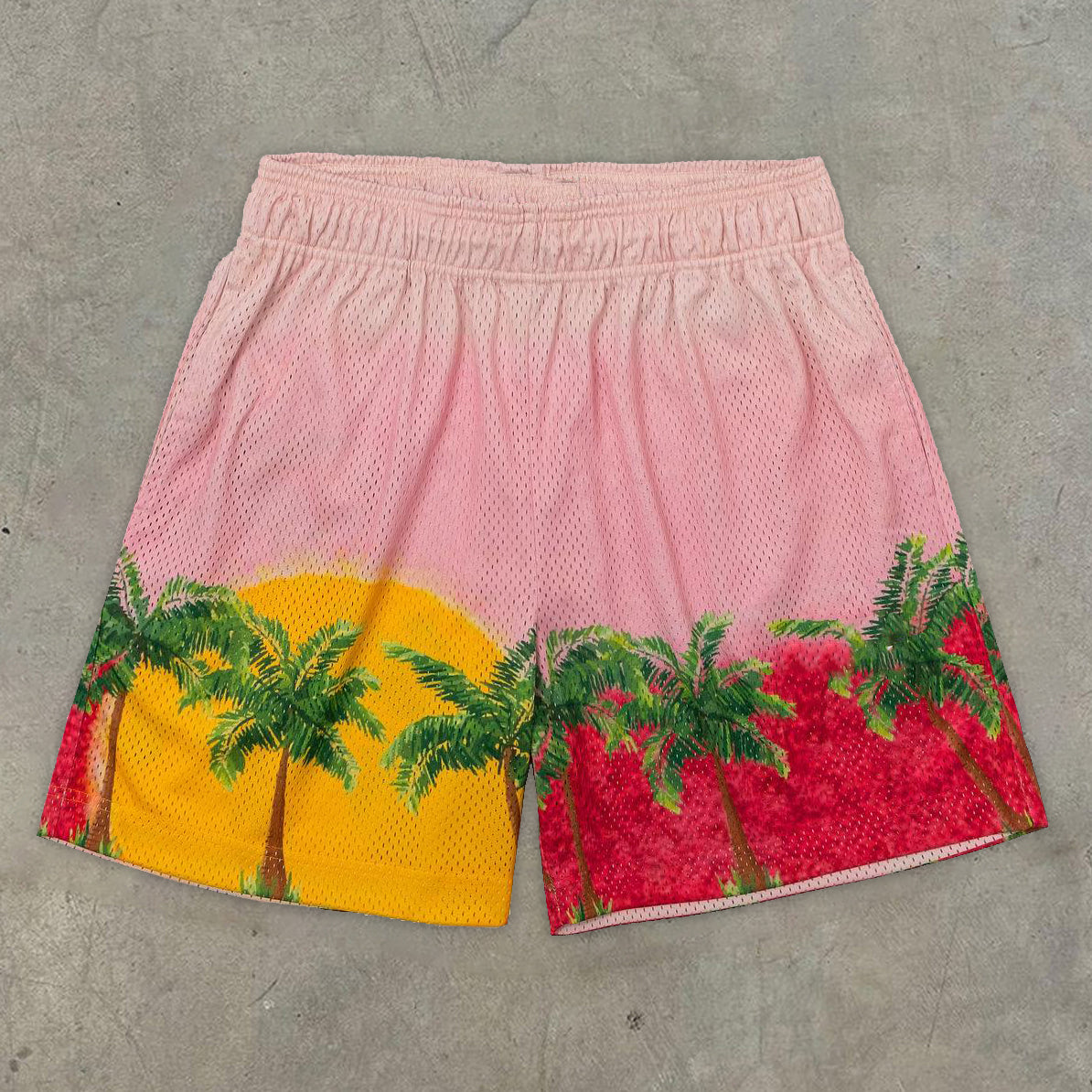 Leisure vacation beach sports mesh shorts