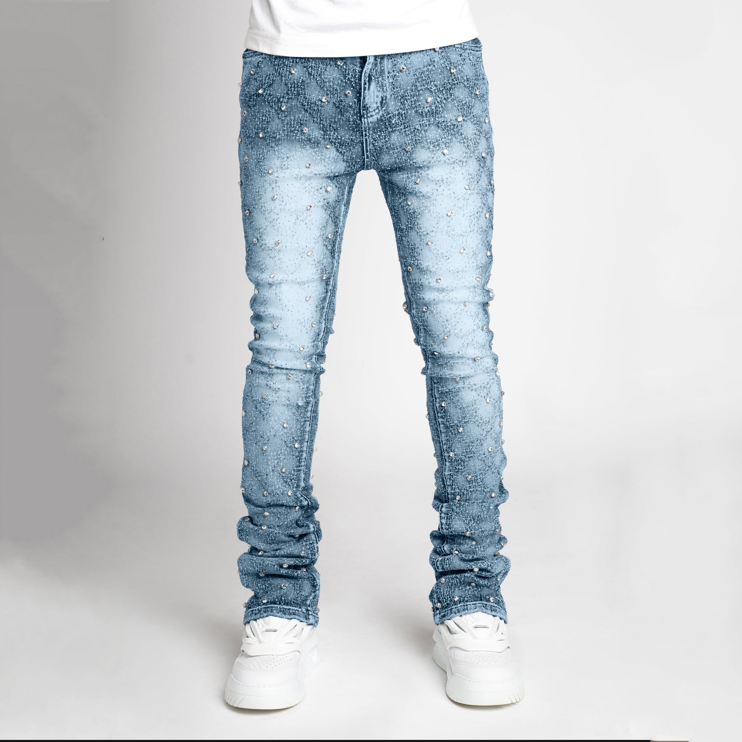 Pearl Casual Street Vintage Washed Jeans