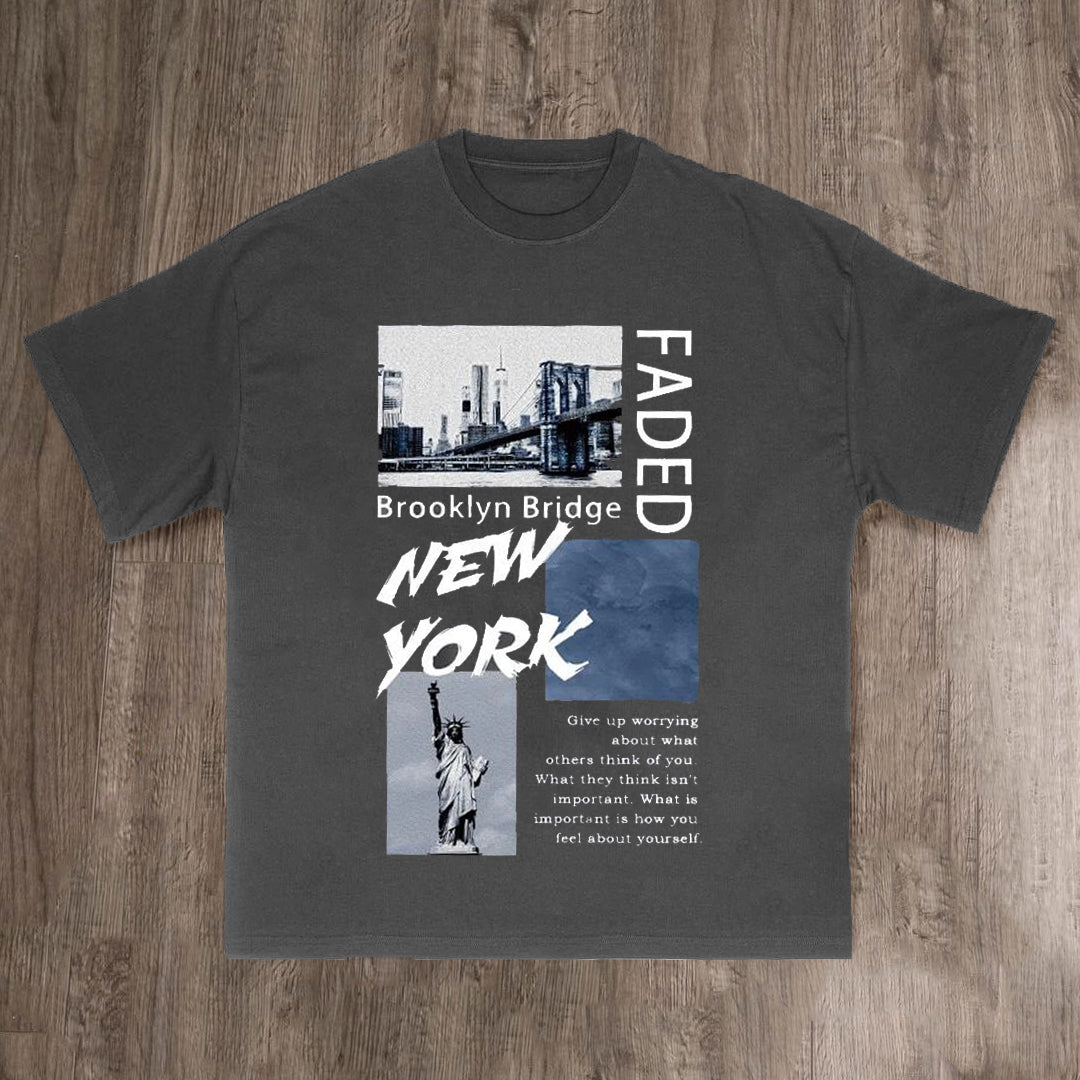 New York Print Short Sleeve T-Shirt