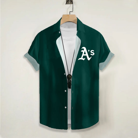 Oakland Athletics Print Short Sleeve Shirt