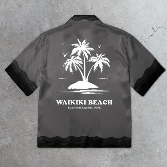 Vintage Hawaiian Fashion Print Shirt