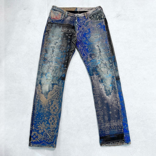 Retro High Fashion Street Jeans