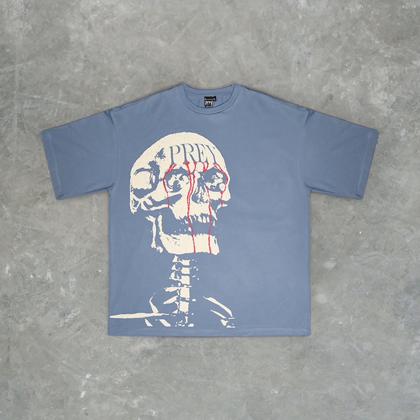 Skull fashion print T-shirt