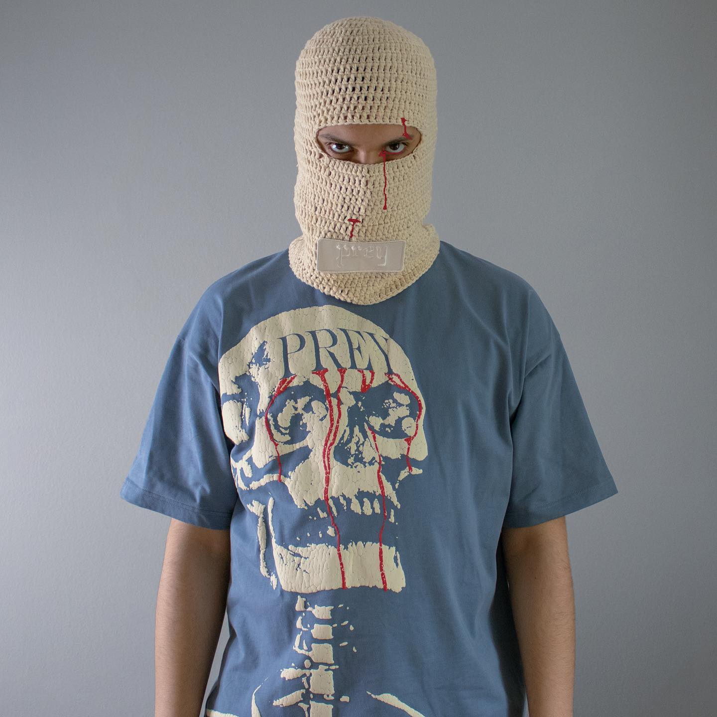 Skull fashion print T-shirt