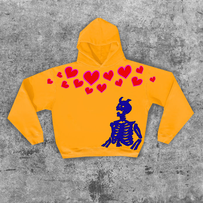 Infinite love in the depths of hell casual home street hoodie