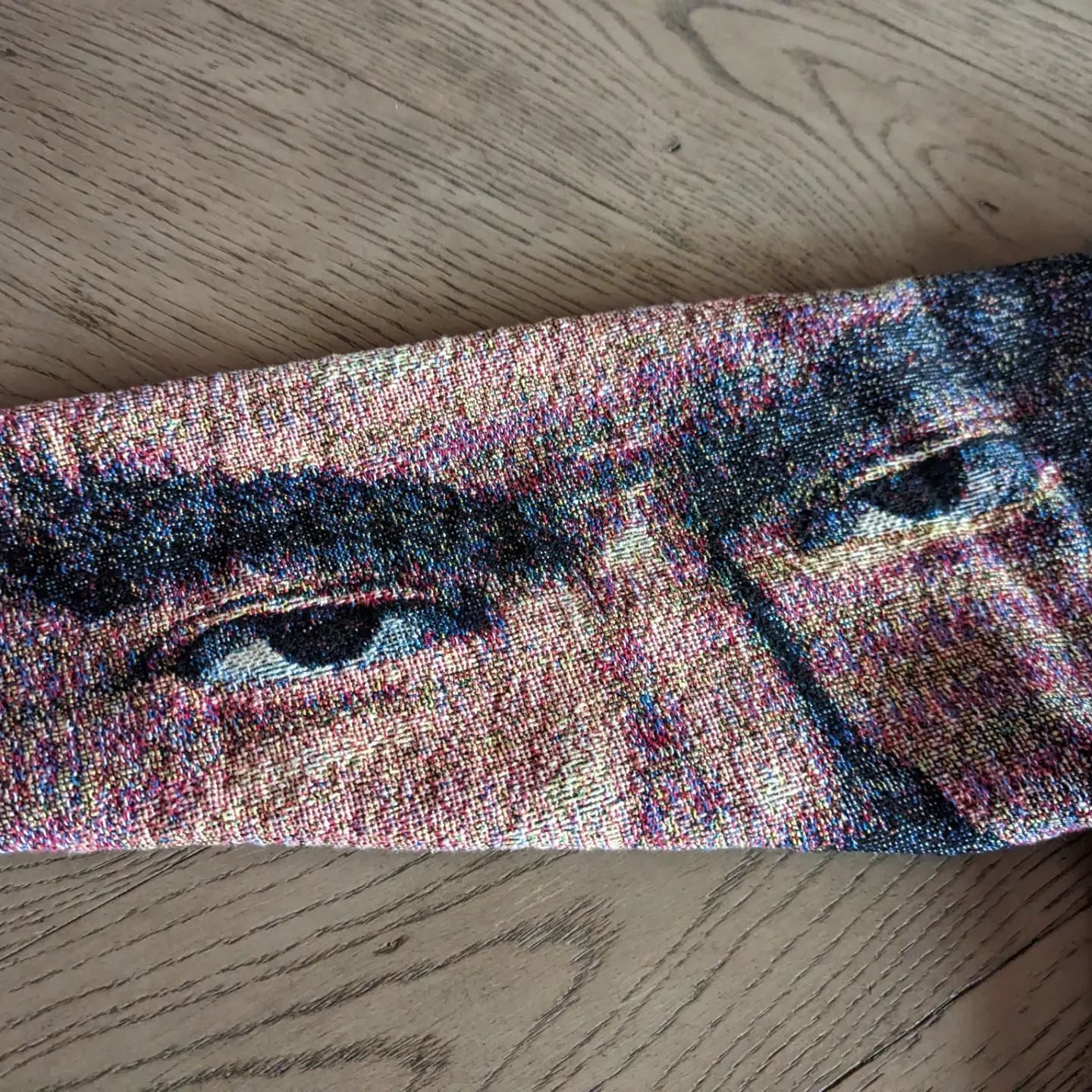 cartoon retro print tapestry hoodie