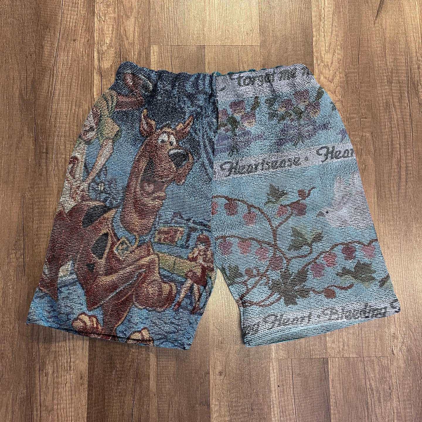 Trendy Scooby-Doo Vintage Floral Shorts