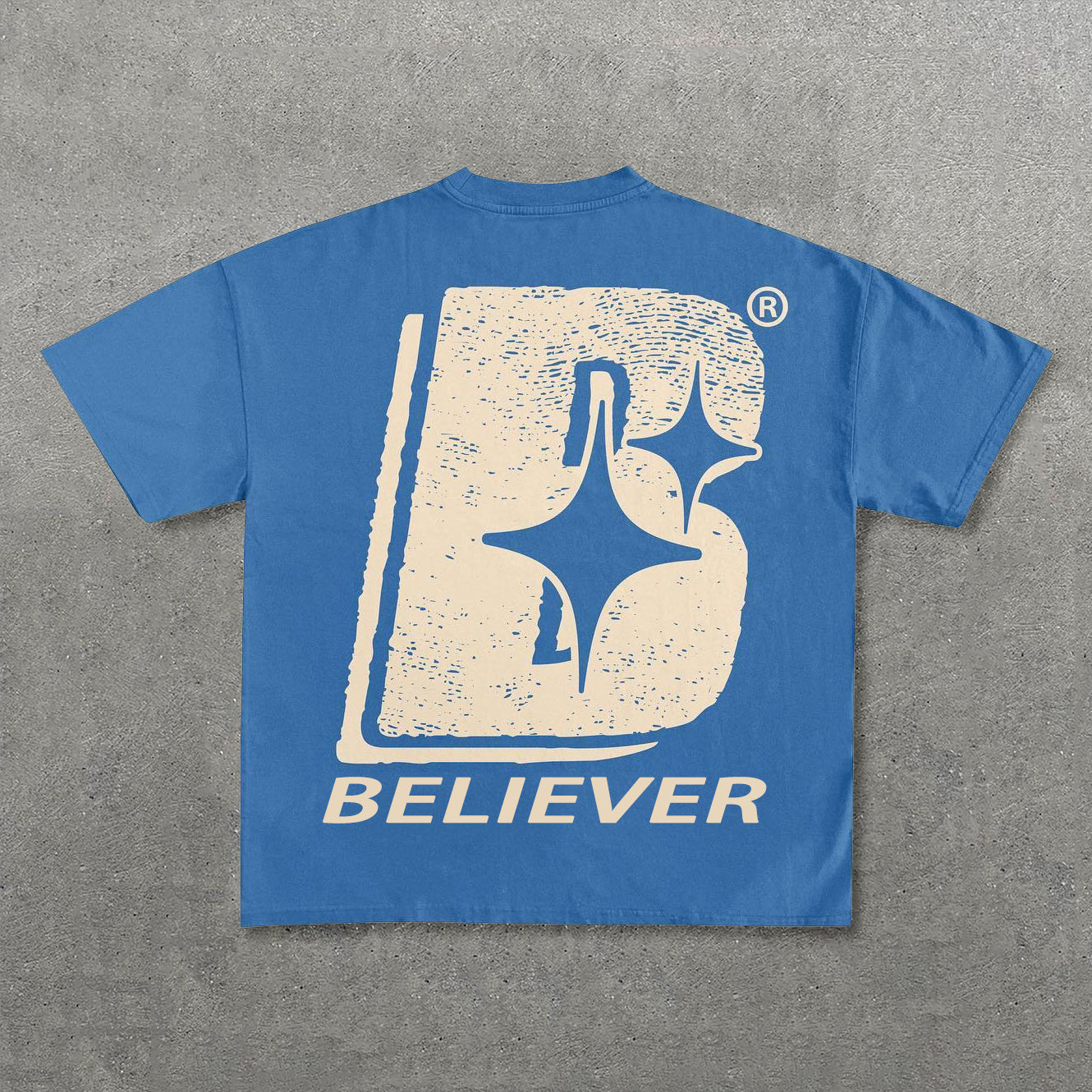 Believer Print Short Sleeve T-Shirt