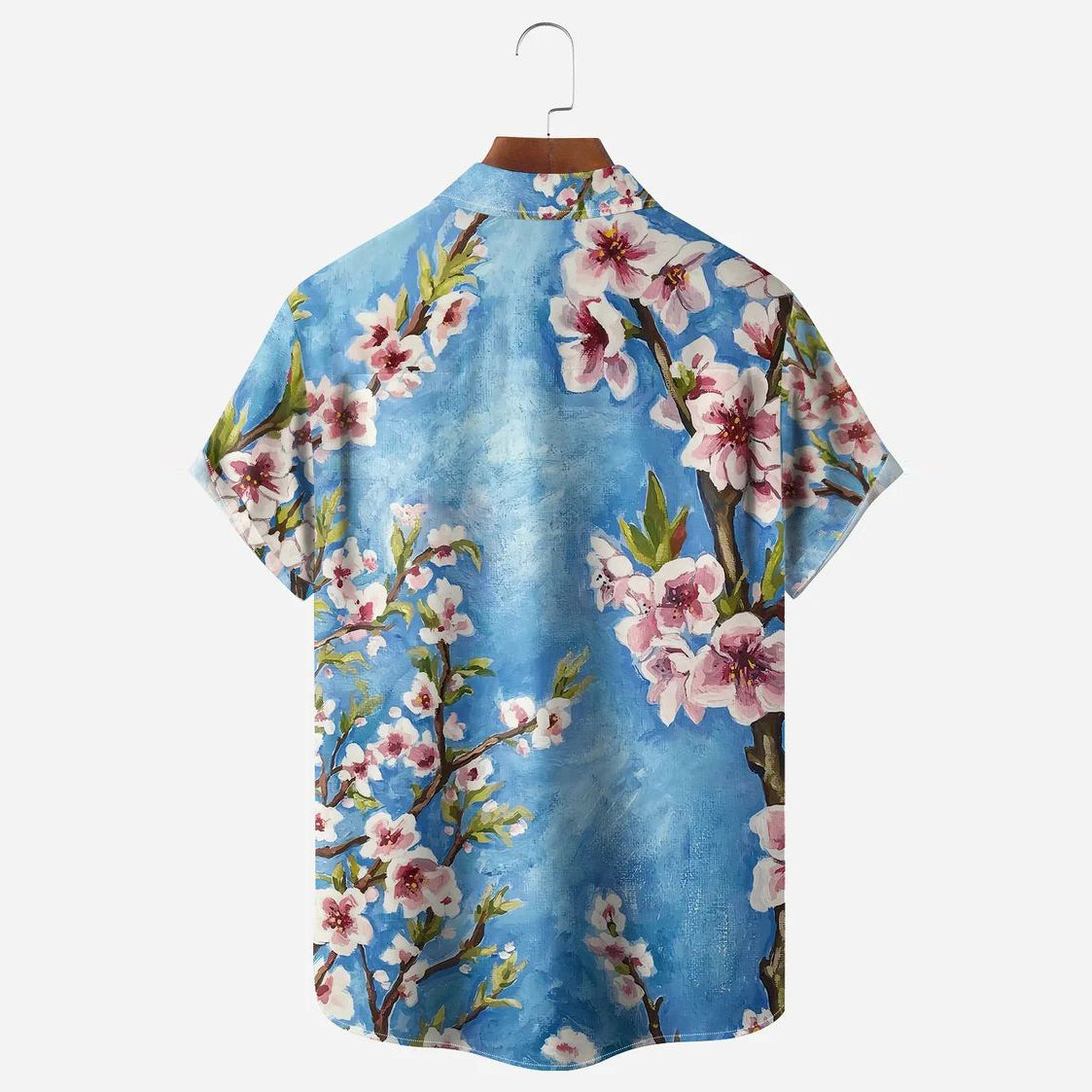 Vintage Print Floral Casual Shirt