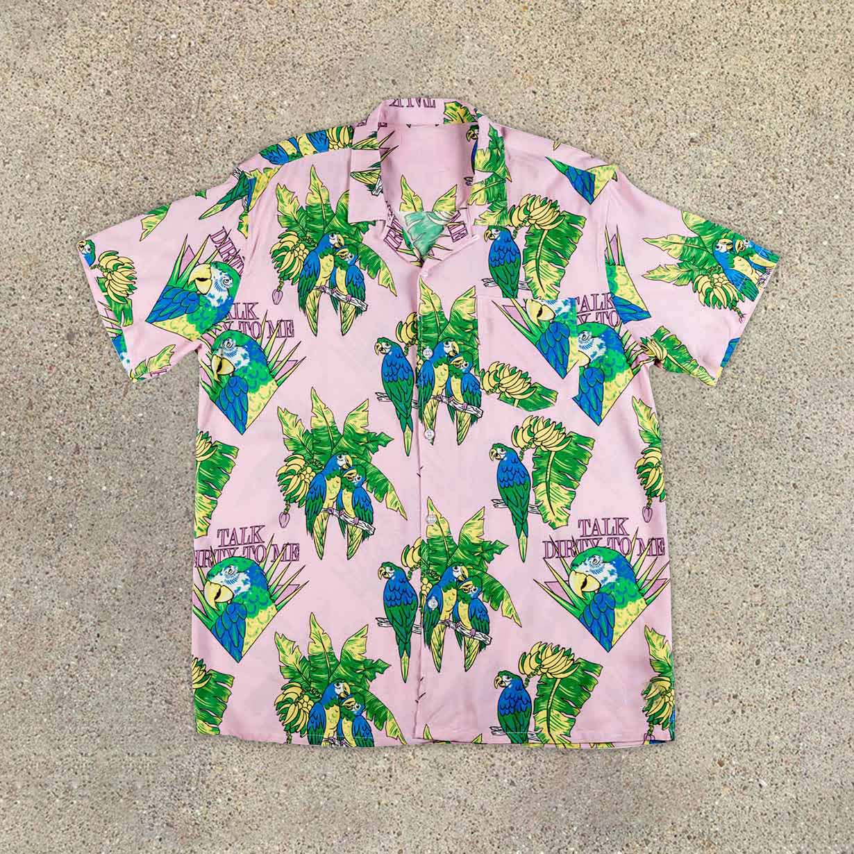 Fashion Beach Resort Style Beach Short Sleeve Shirt