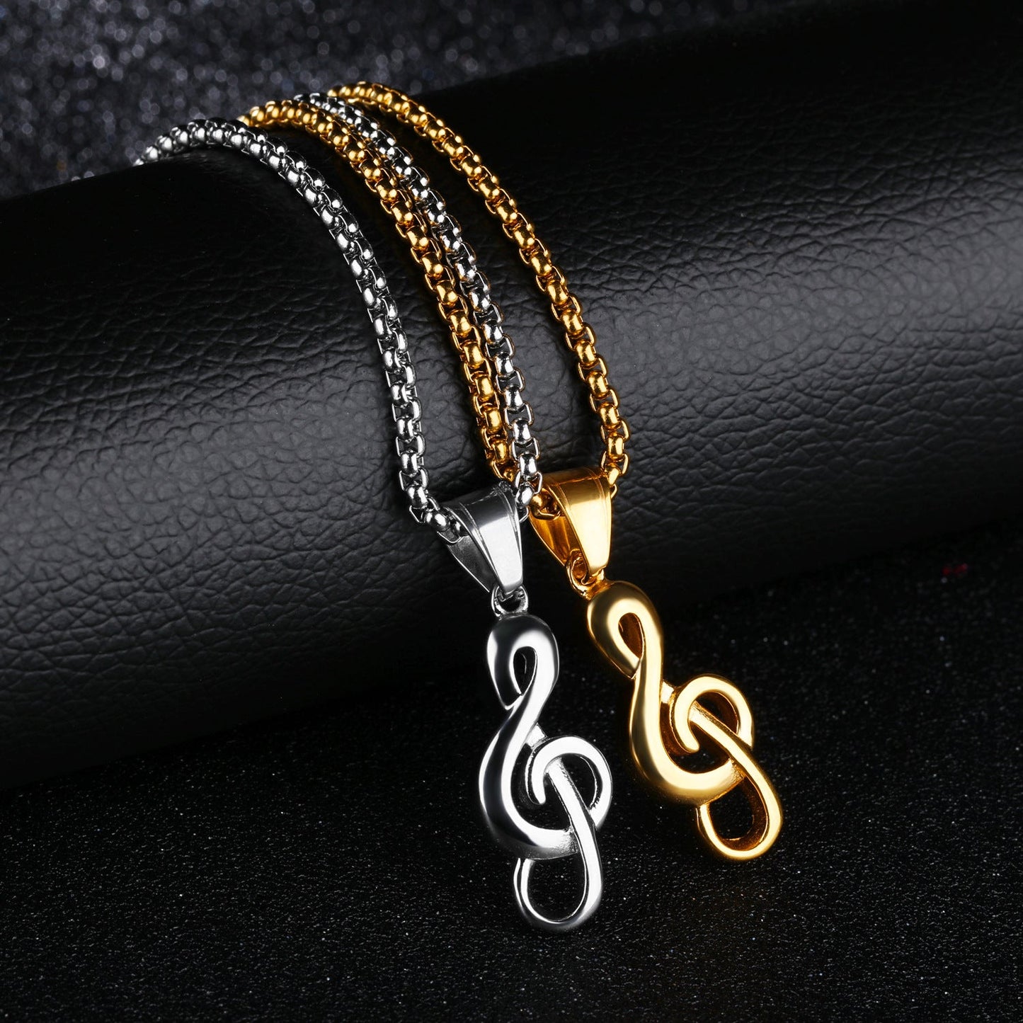 creative music notation necklace musical note pendant necklace