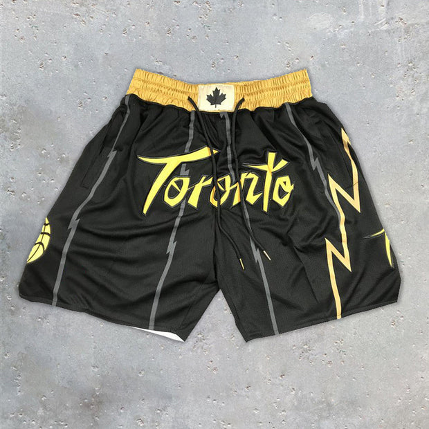 Fashion casual printed sports shorts