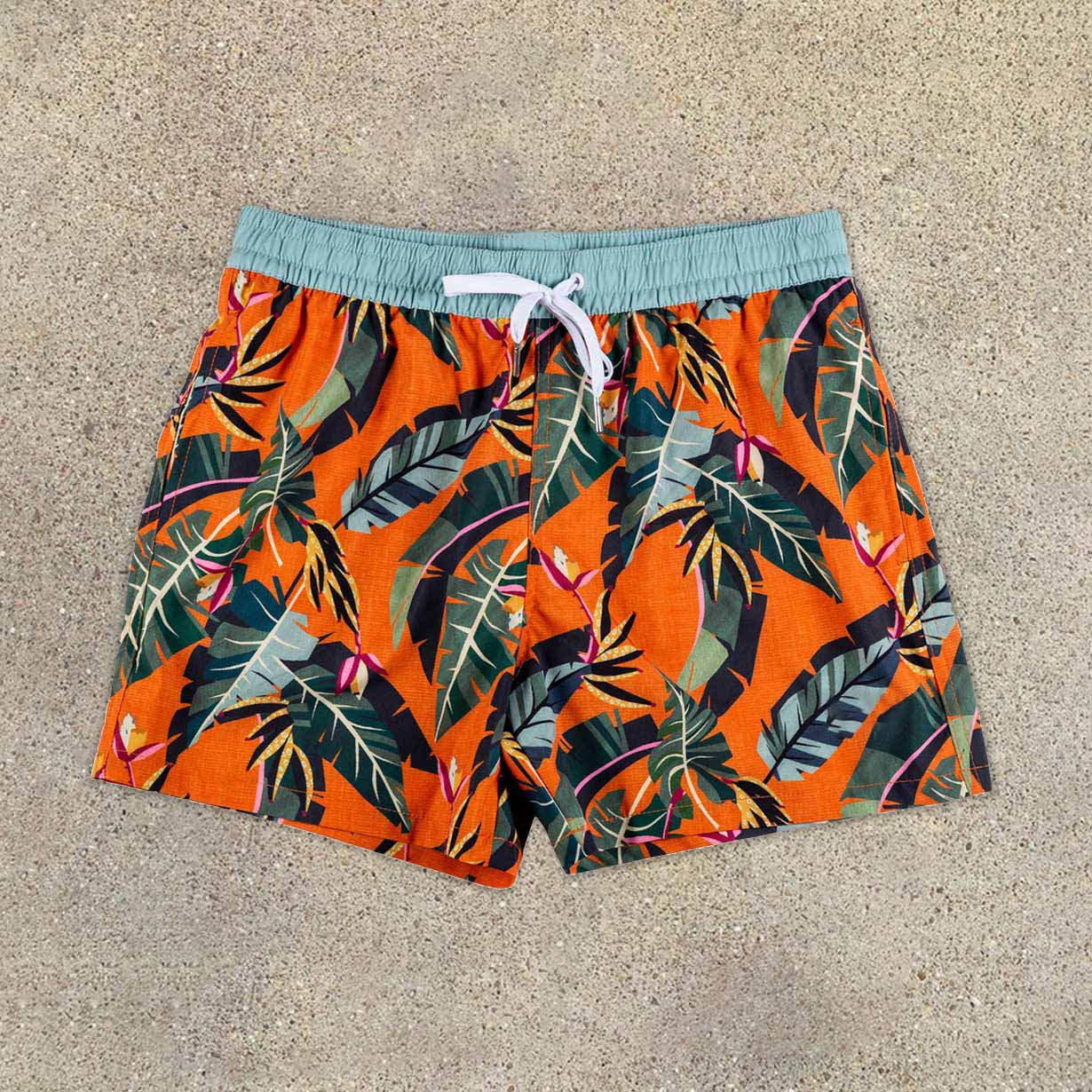Beach resort style casual beach shorts