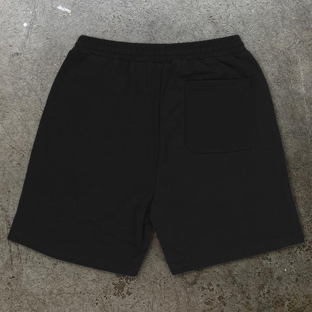 Tide brand retro print casual street shorts