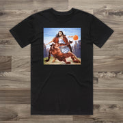 Jesus Fashion Vintage Print Casual Short Sleeve T-Shirt