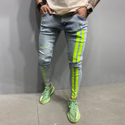 Men's Shredded Stretch Skinny Jeans