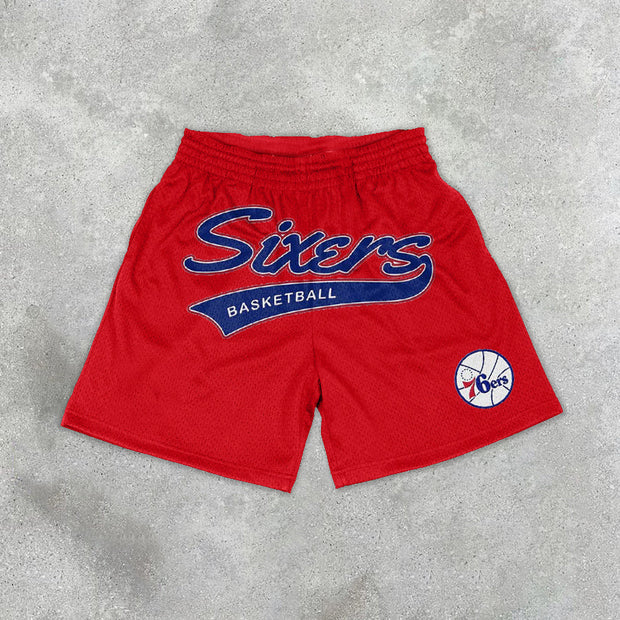 Fashion casual printed sports shorts