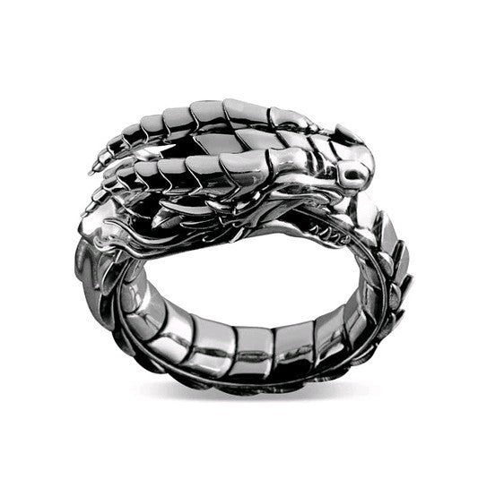 Norse mythology dragon amulet ring ring